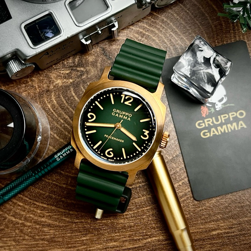 นาฬิกา Gruppo Gamma Peacemaker Bronze(PN-08)