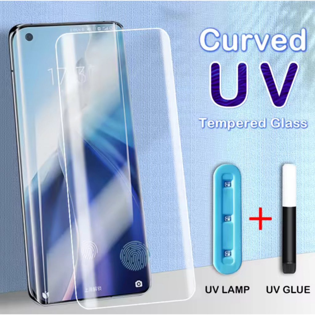 ฟิล์มกระจก Vivo V27 5G / Vivo V29 5G / Vivo V30 5G / Vivo V30 Pro 5G กระจกนิรภัย เต็มจอ Vivo UV Glass Film