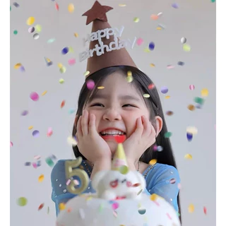 [พร้อมส่ง] หมวกวันเกิด หมวกHappy Birthday น่ารัก มีหลายแบบ