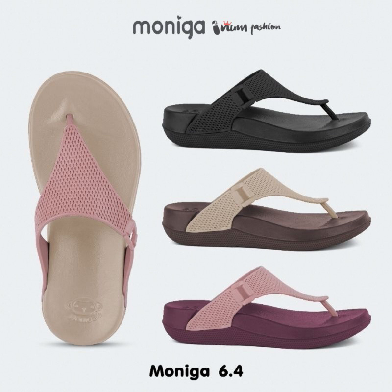 NFshoes ถูกสุด!! Moniga 6.4 รองเท้าแตะแบบหนีบ BY MONOBO โมโนโบ้ พื้นหนานุ่มใส่สบาย ทำความสะอาดง่าย
