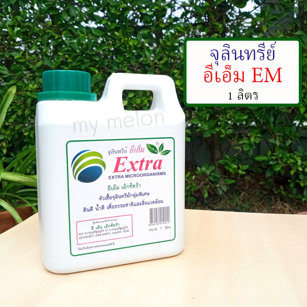 จุลินทรีย์อีเอ็ม Em Extra 1ลิตร หัวเชื้อจุลินทรีย์ที่มีประสิทธิภาพ
