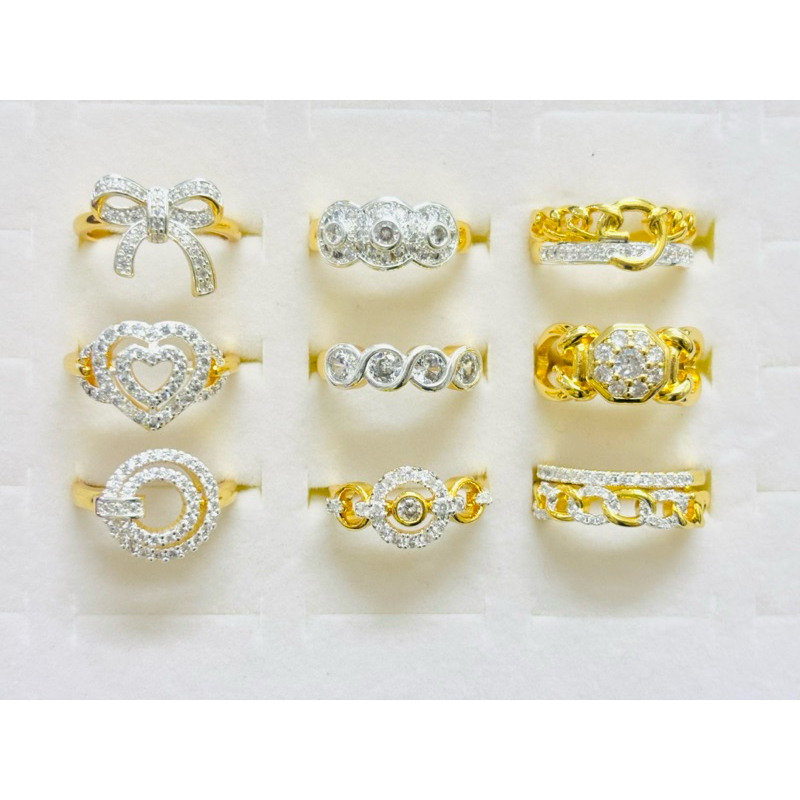 🌟🌟แหวนแฟชั่น*** แหวนฟรีไซส์**