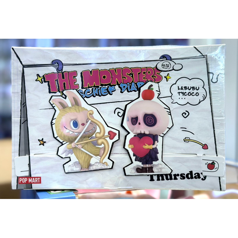 [พร้อมส่ง] Labubu & Tycoco The Monsters Mischief Diary Series Figures