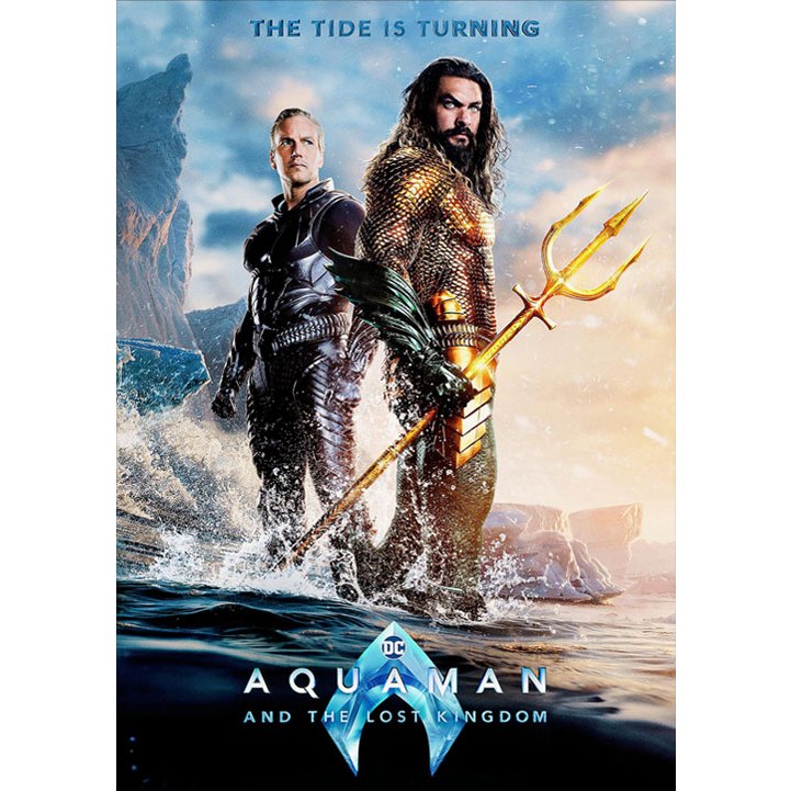 DVD เสียงไทยมาสเตอร์ หนังใหม่ ดีวีดี Aquaman and the Lost Kingdom อควาแมน กับอาณาจักรสาบสูญ