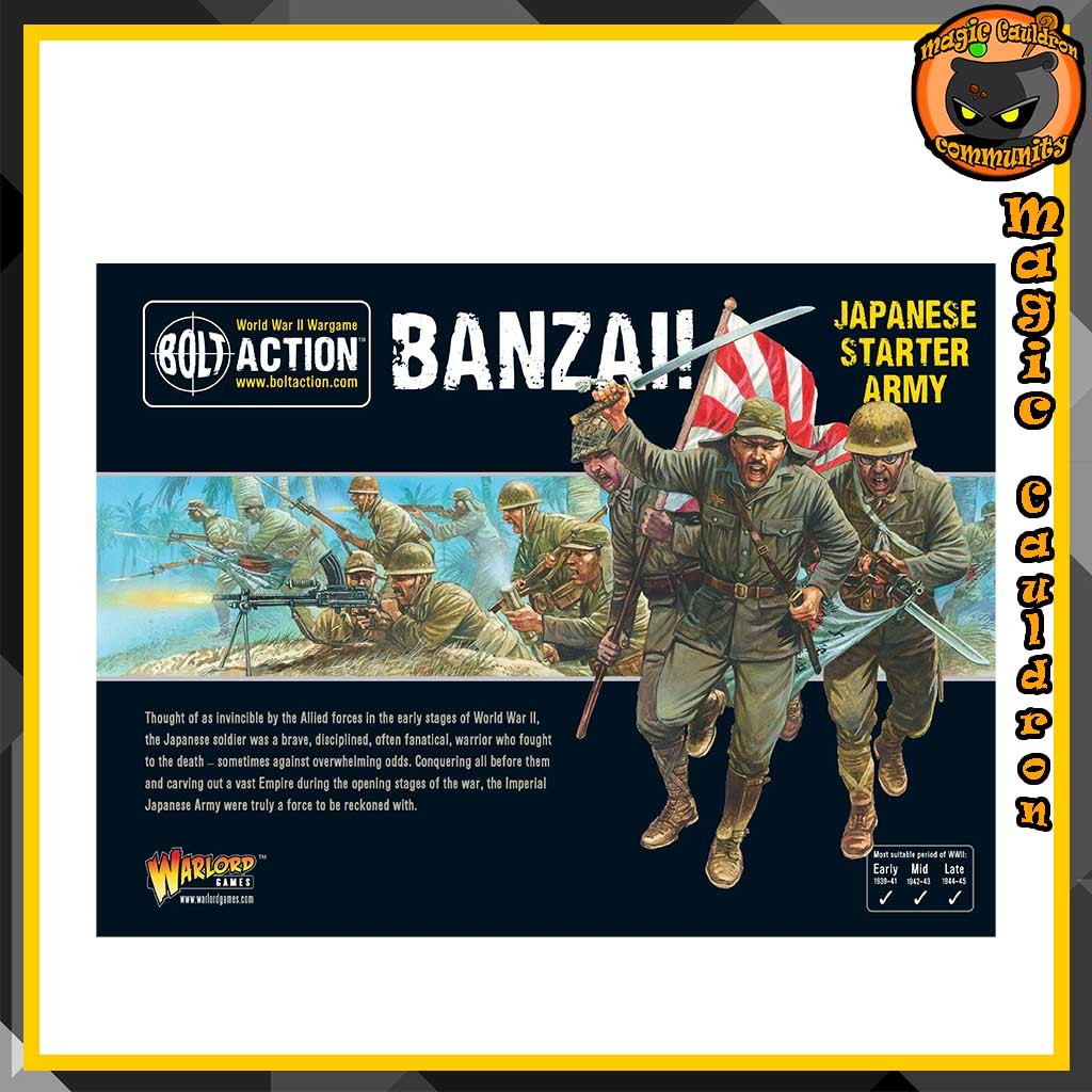 Banzai! Japanese Starter Army Bolt Action