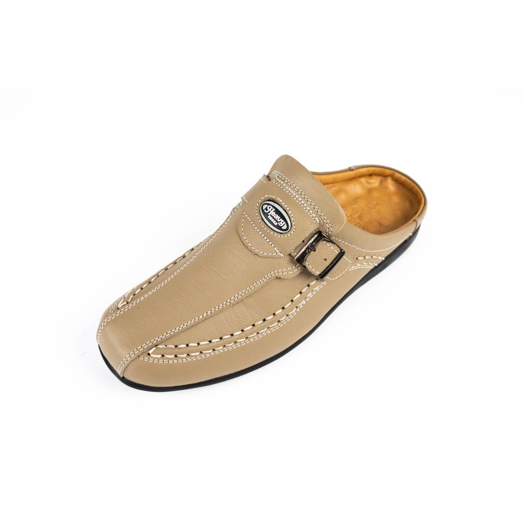 HEAVY SHOES รองเท้าแบบสวมรุ่น PS3960 มี 2สี น้ำตาลและเบจ