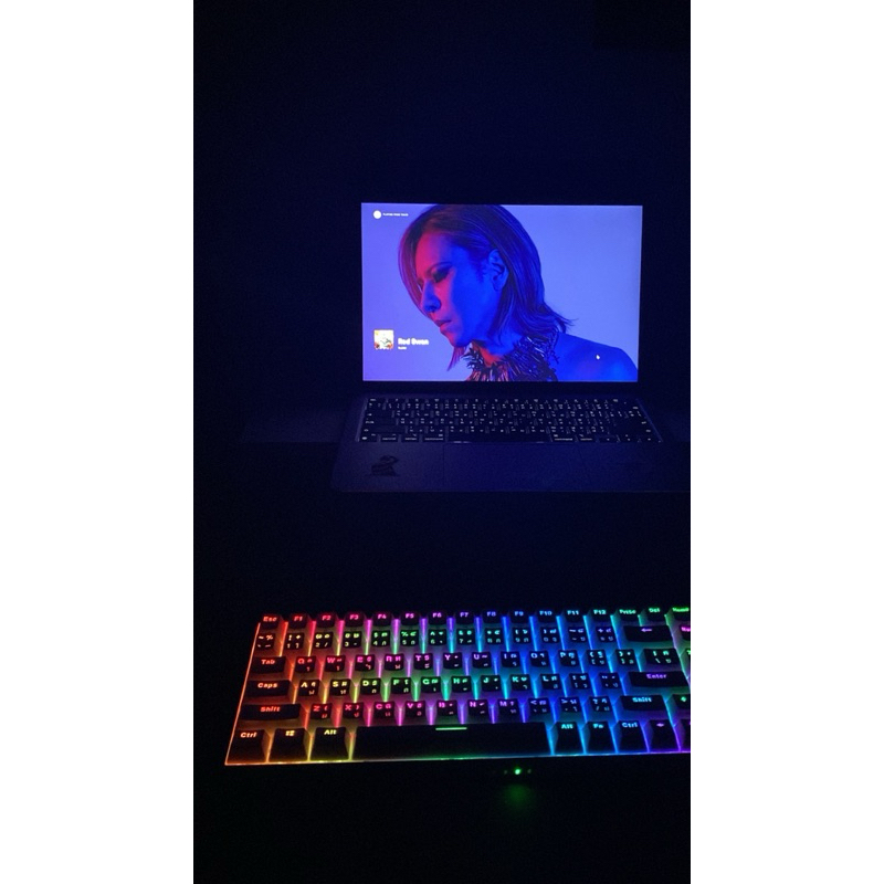 RK100 Brown Switch คีย์ไทยไฟลอด