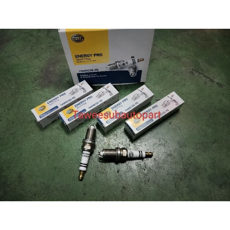หัวเทียน 2เขี้ยว (ราคาต่อ1ตัว) เกลียว14มิล BMW E34 M50 HELLA YM8RCS5-9D รถเก๋งTOYOTA HONDA 16V ทั่วไ