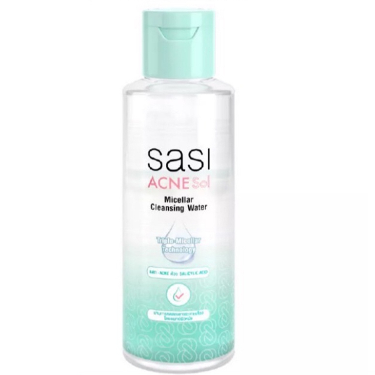 Sasi Acnศศิ แอคเน่ โซล ไมเซลล่า คลีนซิ่ง วอเตอร์
