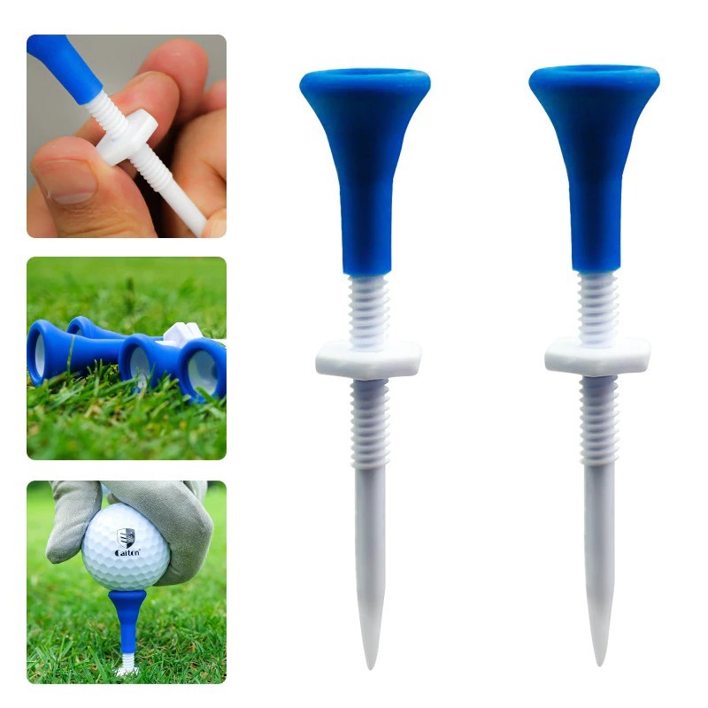 11GOLF ทีตั้งลูกกอล์ฟ ปรับขนาดได้ บรรจุ 5 ชิ้น รหัส T217 Golf tee adjustable - รูปที่ 3