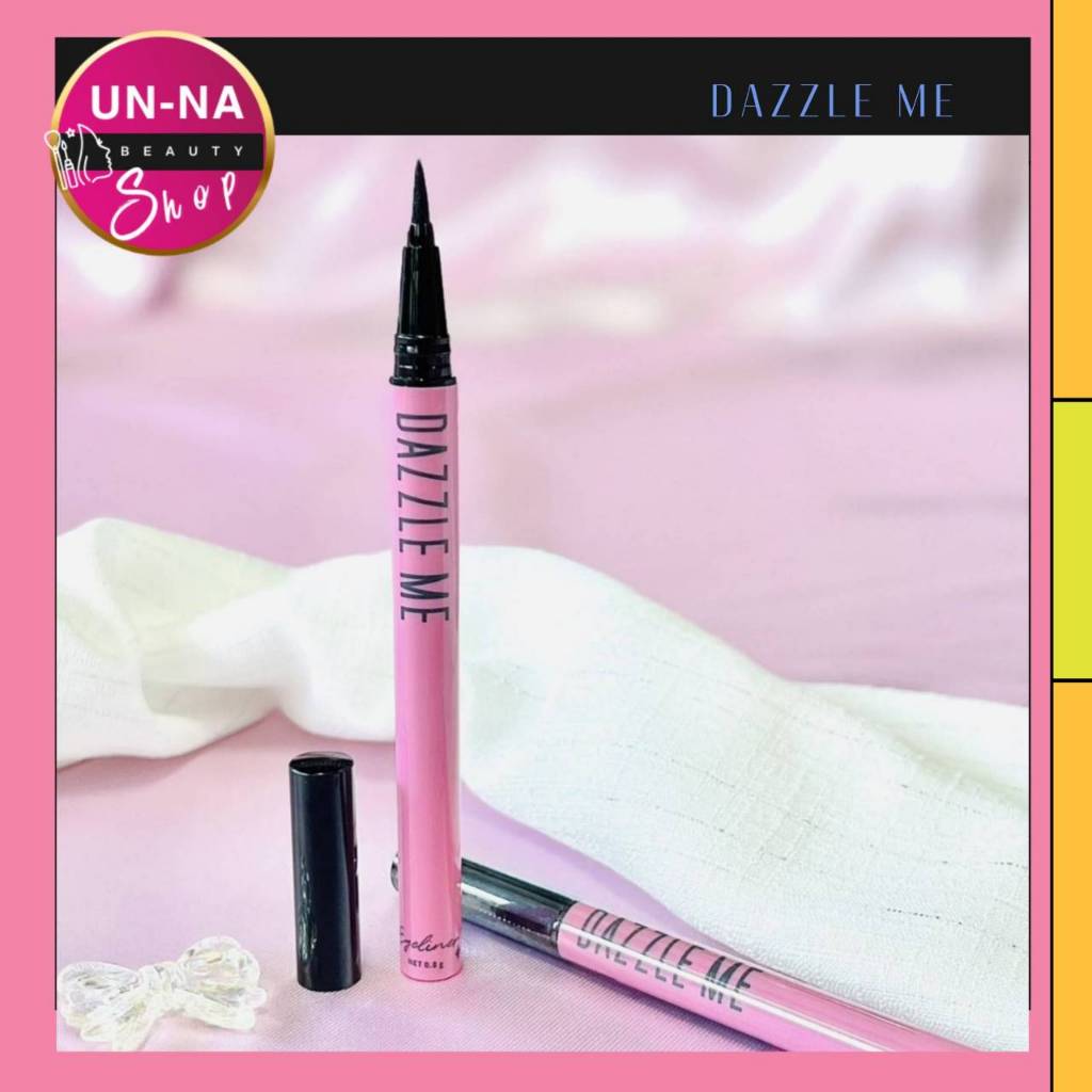 Dazzle Me แดซเซิล มี โฮลด์ ออน วอเตอร์พรูฟ อายไลเนอร์ 0.8 กรัม 01 แบล็ค