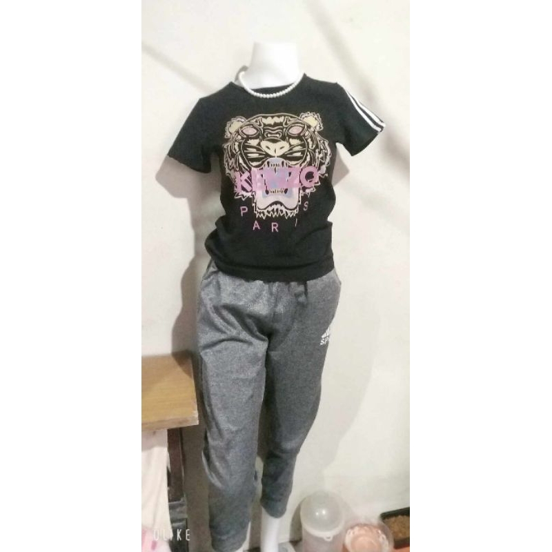 ชุดเซ็ท เสื้อKENZOสีดำ