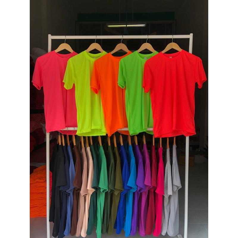 เสื้อยืดสะท้อนแสงนีออน