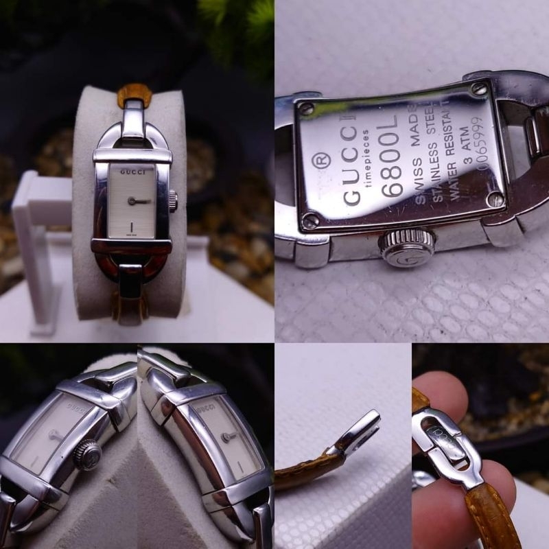 Gucci watch 6800L Swiss Made ของแท้ 💯 (งดต่อ)
