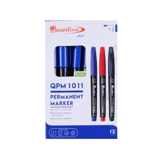 QUANTUM ควอนตั้ม ปากกาเคมี รุ่น QPM1011 น้ำเงิน แดง ดำ