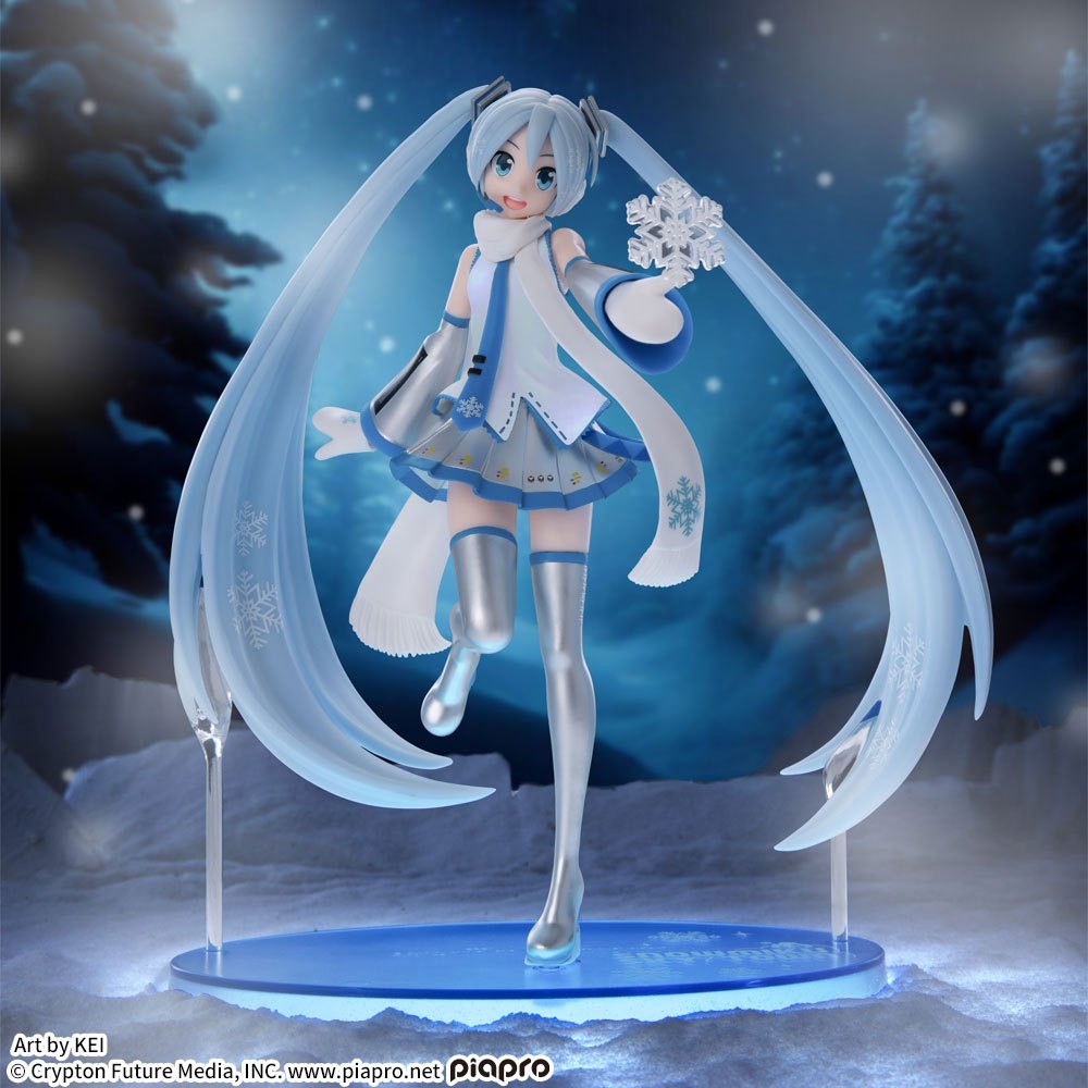 Hatsune Miku Series Luminasta “SNOW MIKU” ~Snow Miku Sky Town Ver.~ Figure from Japan NEW