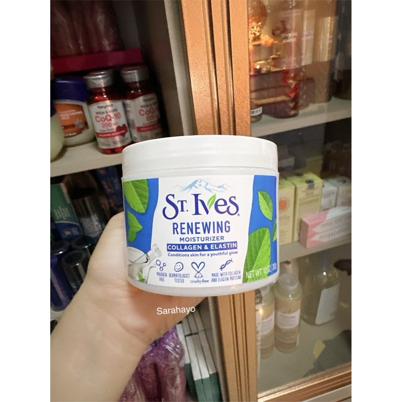 St.Ives Renewing Moisturizer Collagen & Elastin Cream 283ml.