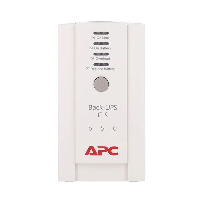 APC UPS เครื่องสำรองไฟฟ้า APC Back-UPS (เครื่องสำรองไฟฟ้า) BK650AS / CS 650VA / 230V