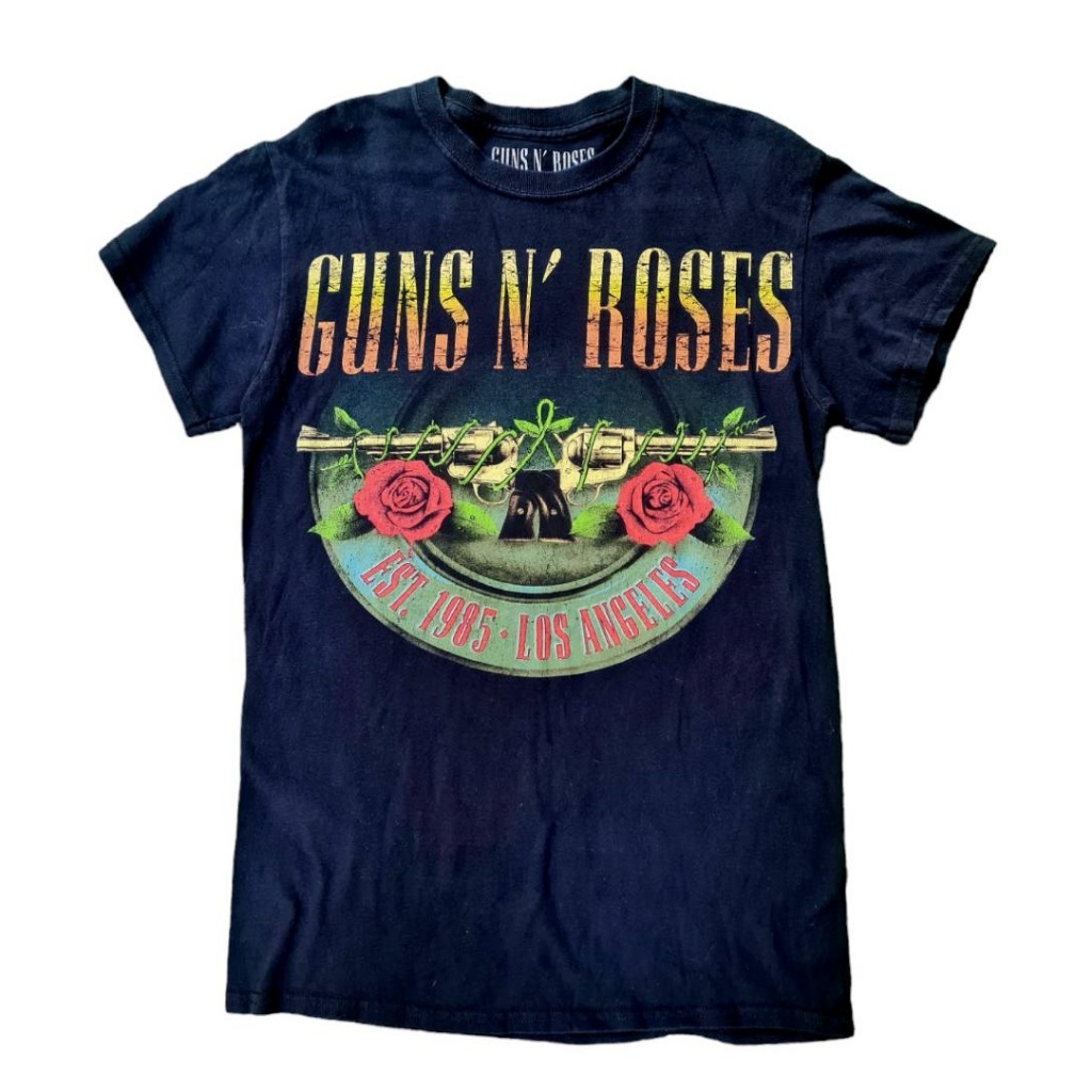 เสื้อยืดมือสอง  GUNS N'ROSES TOUR 2017