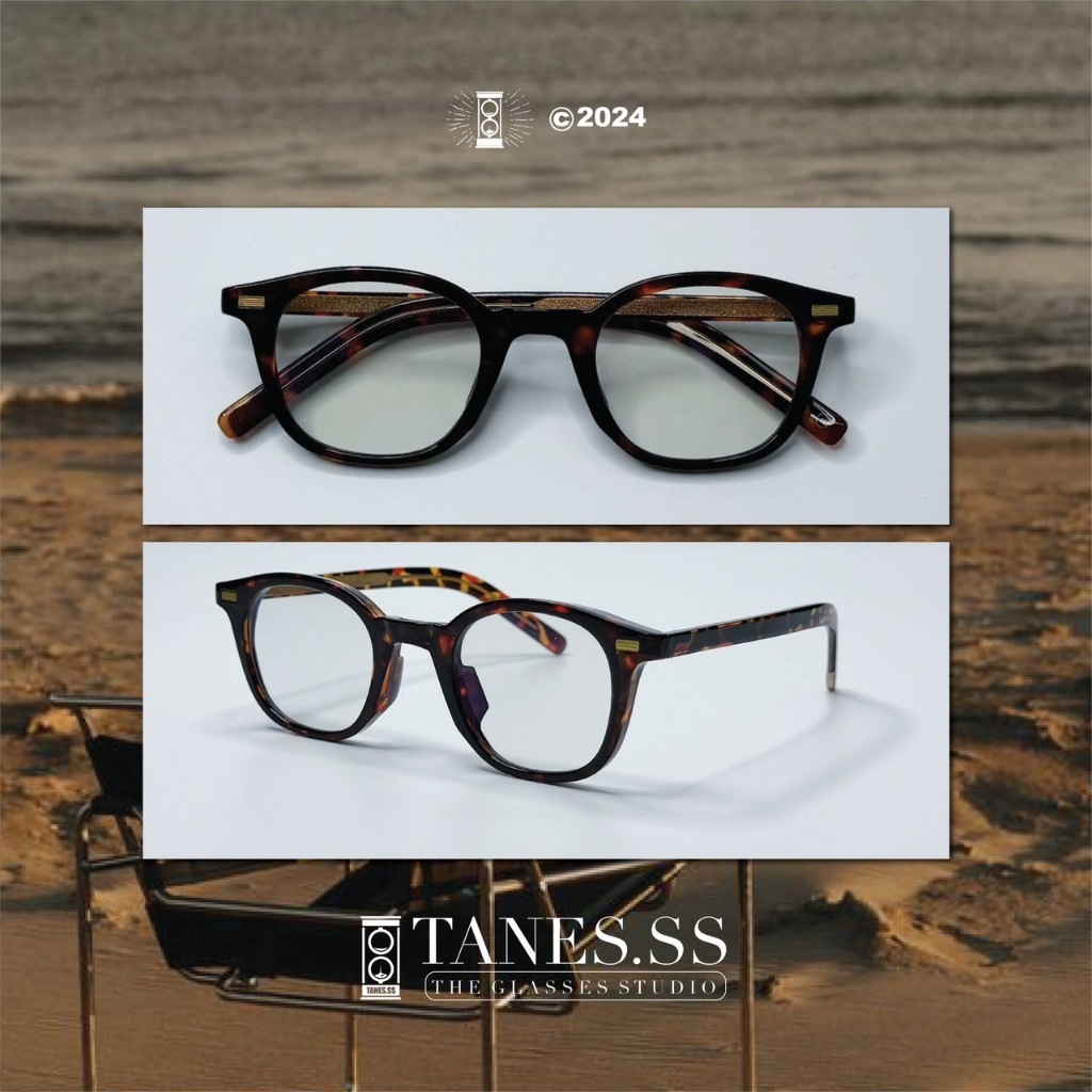 A5241[E5]แว่นตาออโต้เลนส์[ออกแดดเปลี่ยนสี]กรองแสงสีฟ้าและกันแดดได้ สามารถนำกรอบเปลี่ยนเลนส์สายตาได้เลย