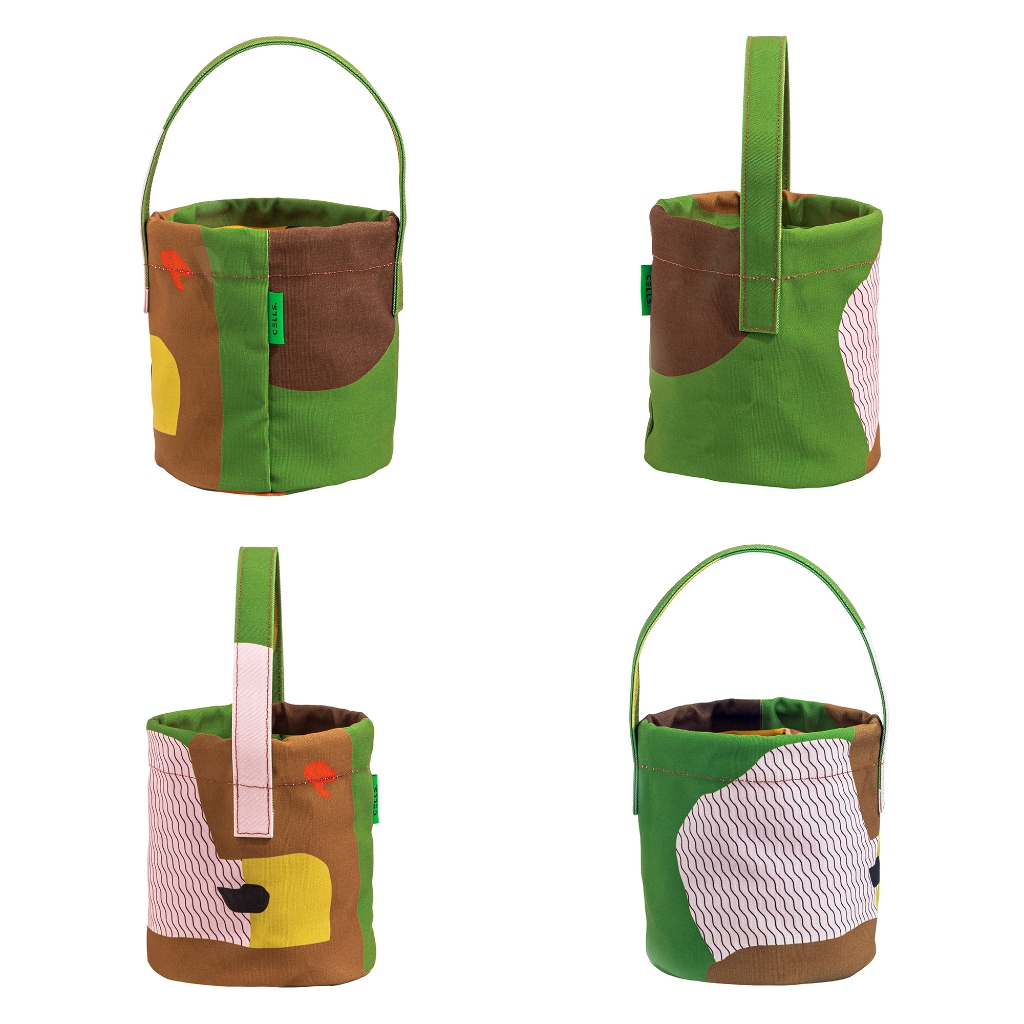 CELLS. "Sample Sale" กระเป๋าผ้า ทรงถัง รุ่น Leonardo-Bucketbag-S-006