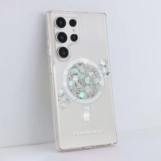 (ส่งทันที) เคสสายมู FenixShield Eleganz SILVER STARDUST สำหรับ Samsung Galaxy S26 / S25 / S24 / S23 / S22 / Ultra / Plus