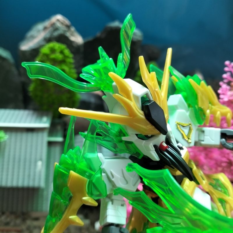 SDW.HEROES.02.GUAN.YU.YUN.CHANG.V.GUNDAM.สินค้ามือ2ประกอบเสร็จแล้วพร้อมจัดส่ง