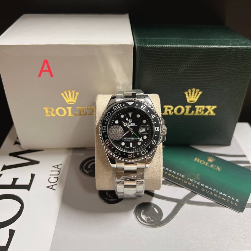 【จัดส่งฟรี】นาฬิกาrolexนาฬิกา Submariner Date Watch: 18 ct yellow gold m126618lb-0002.,  นาฬิกาข้อมือผู้ชาย นาฬิการะบบBat