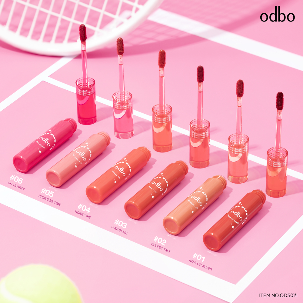 OD5014 โอดีบีโอ กลอสซี่ โกลว์ ทินท์ ODBO Glossy Glow Tint