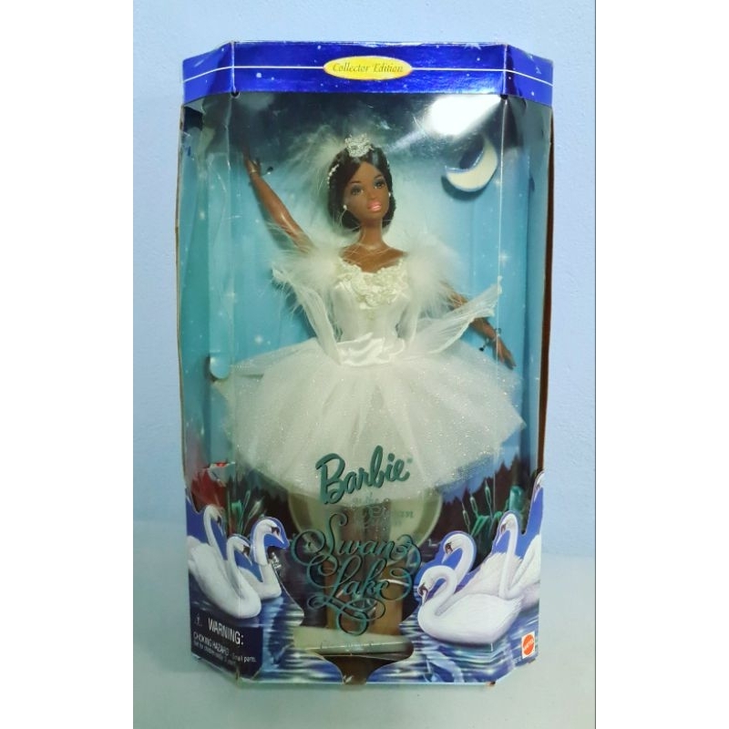 Barbie Swan Queen in Swan Lake Collector doll ขายตุ๊กตาบาร์บี้ Swan Lake กล่องไม่สวยมีรอยแตกตามภาพ สินค้าพร้อมส่งครับ 🦢🦢