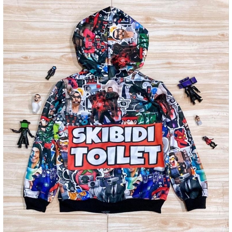 เสื้อกันหนาว skibidi toilet