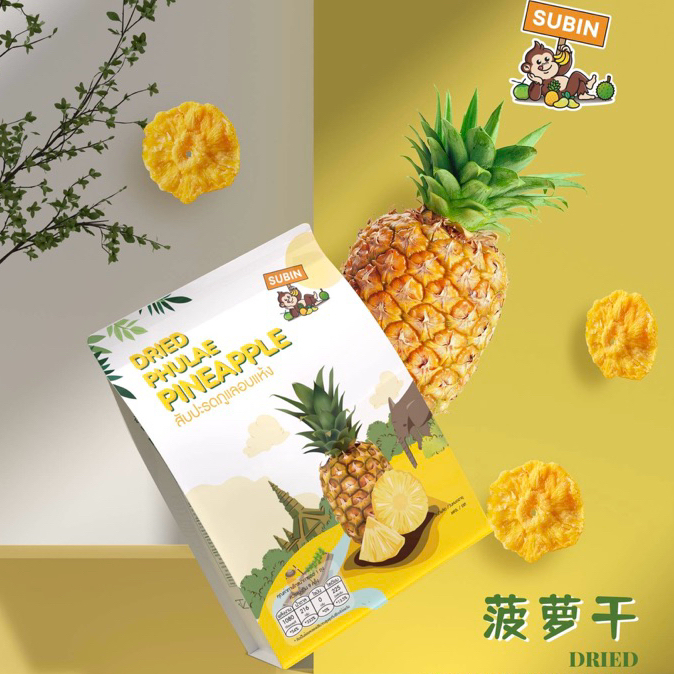 สับปะรดตราสุบิน #酥缤小菠萝 #酥缤 #SUBINpineapple #泰国SUBIN #泰国果干 #果干