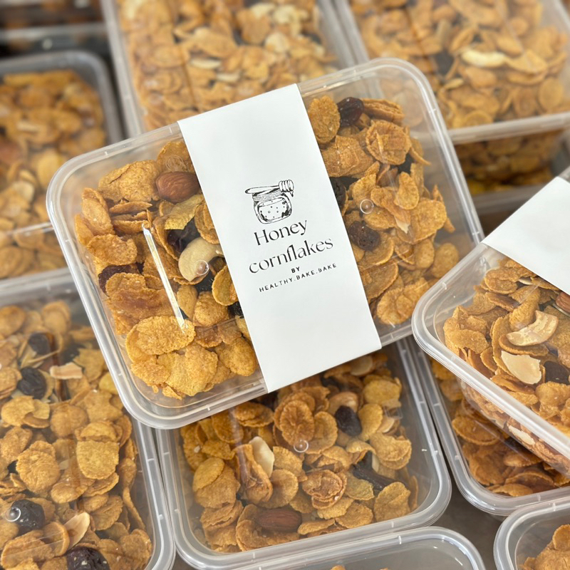 Honey Cornflakes (คอนเฟล็คน้ำผึ้ง สูตรคลีน) (🌸สั่งในไลฟ์สดลด50%)