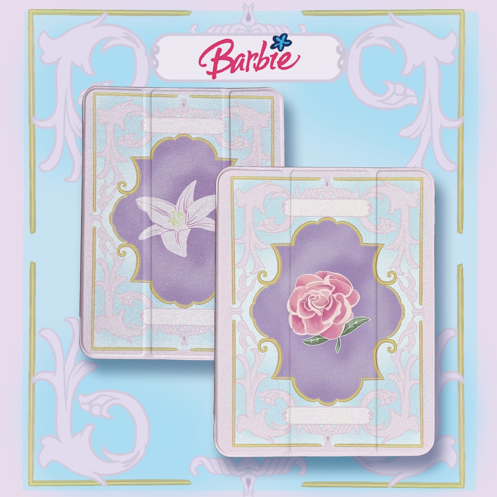 24 ชั่วโมง เคสไอแพด Magic book Gen12 Air8 11 เคส iPad Barbie Gen8 gen11 Air6/7 Case มีที่เก็บปากกา – โปรปัง