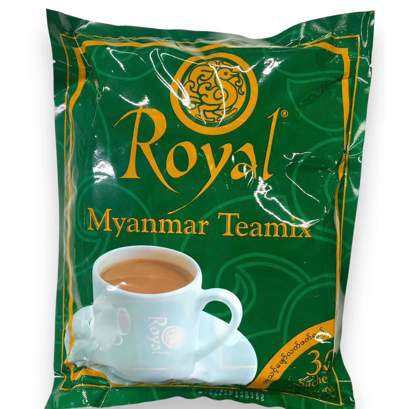 🇲🇲 ชาพม่า ตัวดัง Royal Myanmar Teamix 3 in 1 ของแท้ 100% นำเข้าโดยตรงจากพม่า ส่งของทุกวัน