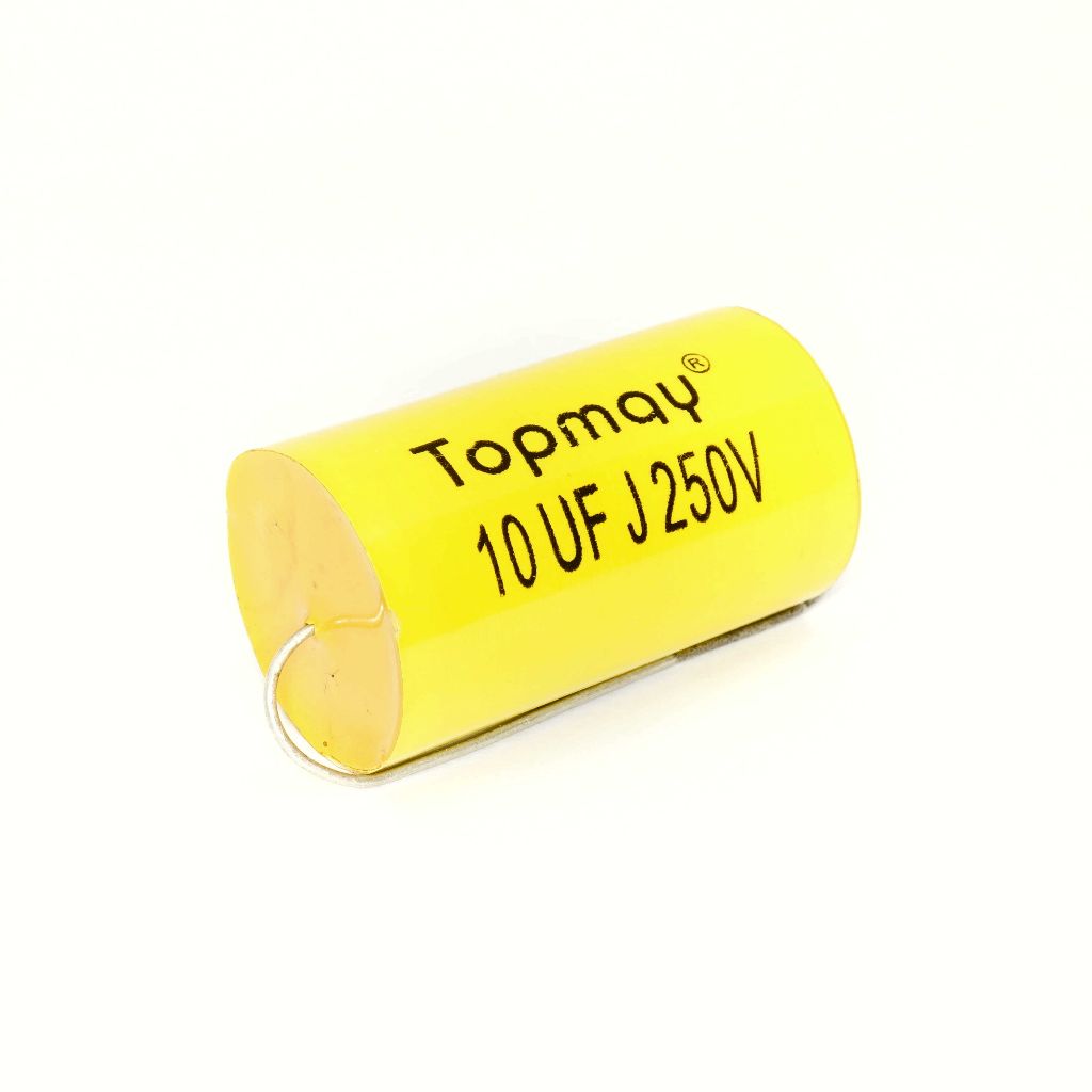 10uF 250V Capacitor คาปาซิเตอร์ Polypropylene ยี่ห้อ Topmay