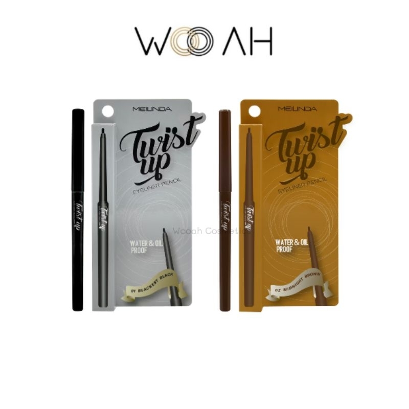 Meilinda Twist Up Eyeliner ทวิส อัพ อายไลเนอร์ เมลินดา เจลไลน์เนอร์ ขอบตา กันน้ำ MC3077