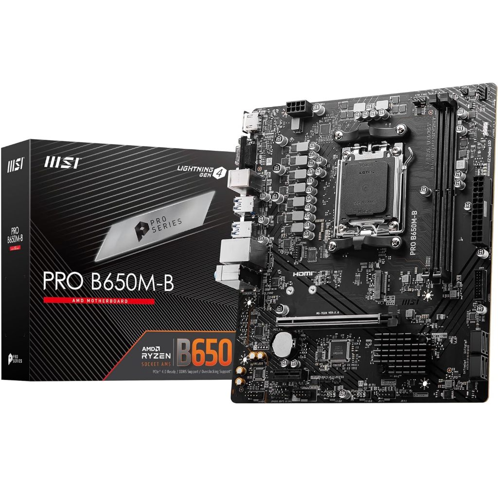 MAINBOARD (AM5) MSI PRO B650M-B DDR5