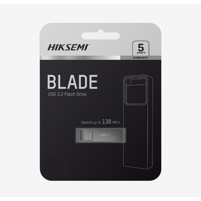 16GB (BLADE E301) HIKSEMI FLASH DRIVE TRANFER UP TO 6x FASTER THAN USB 3.2 รับประกัน5ปี