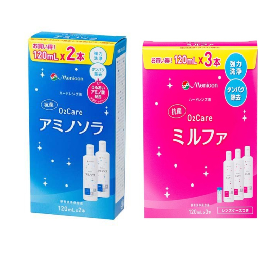 Menicon O2 Care ขจัดคราบโปรตีน