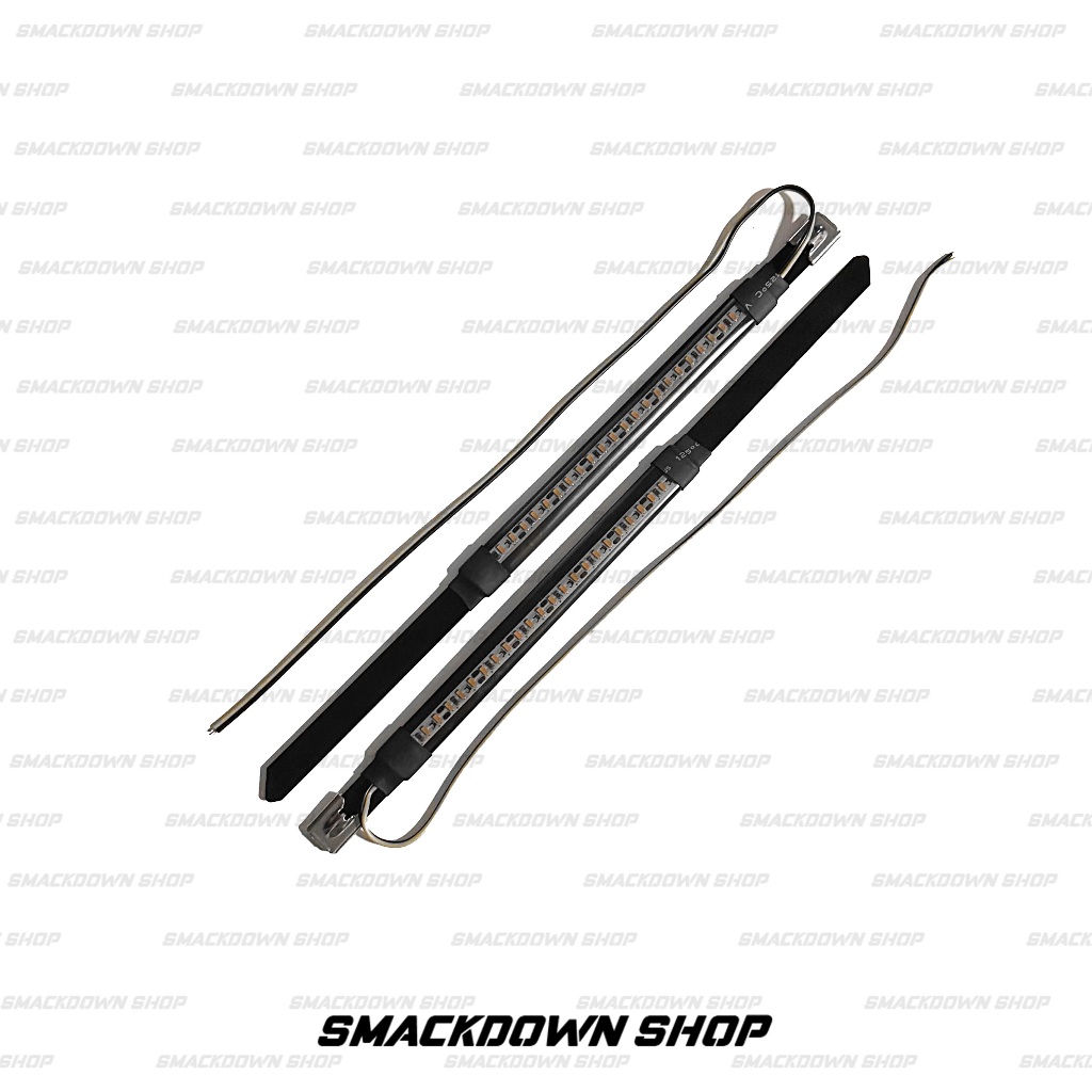 New! โคมดำ! ( สินค้าพร้อมส่ง ) ไฟเลี้ยวแต่ง LED ไฟเลี้ยวรัดกระบอกโช๊ค LED ใส่ได้ทุกรุ่น