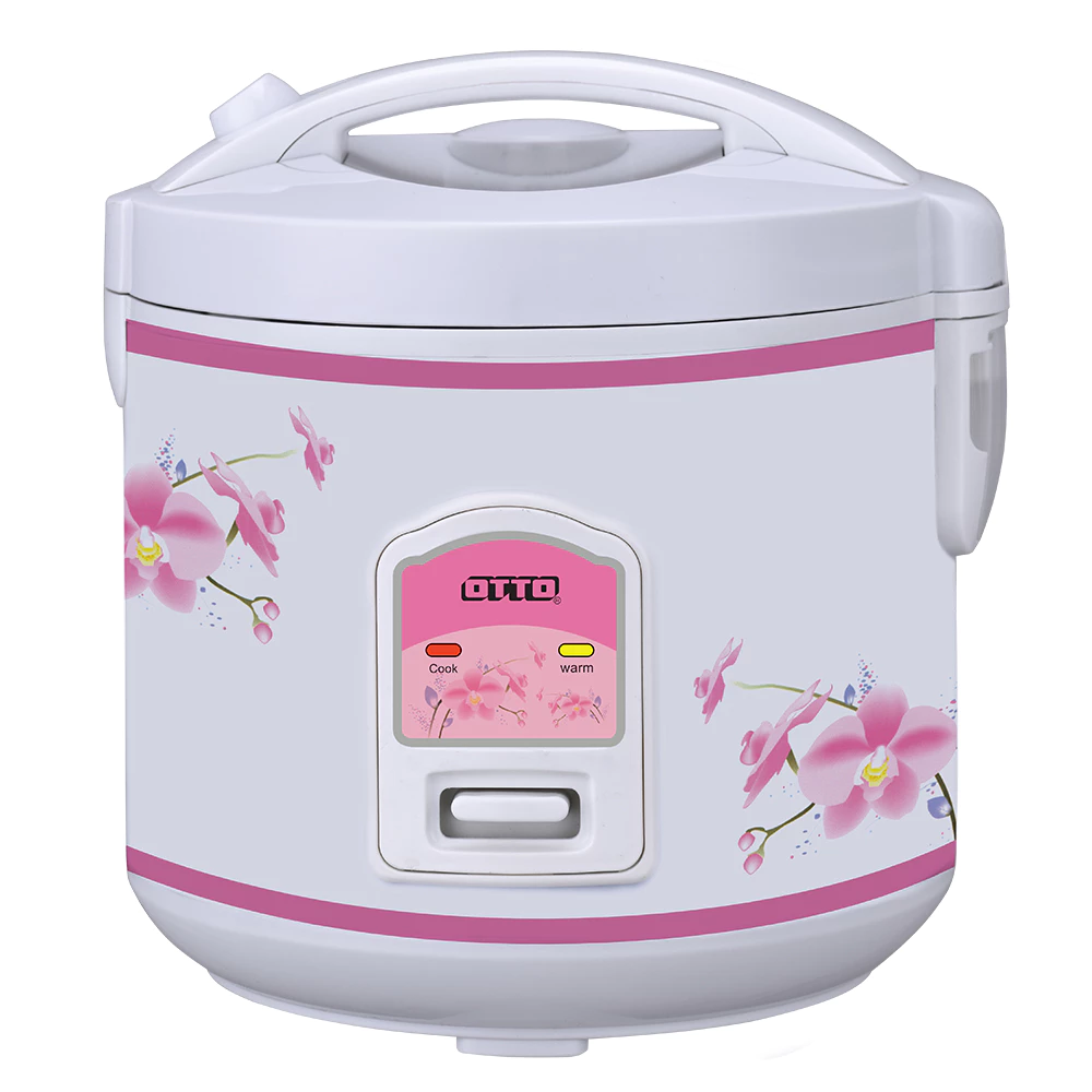 หม้อหุงข้าวไฟฟ้า CR-100T ความจุ 1.0 ลิตร หม้อหุงข้าว ข้างในเคลือบ ทำให้ข้าวไม่ติดหม้อ ระบบอุ่นอัตโนมัติ รับประกัน 1 ปี