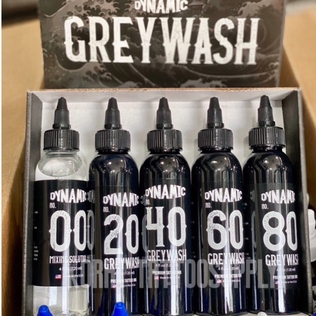 เซ็ทสีสัก ทำเงาDynamic Gray wash