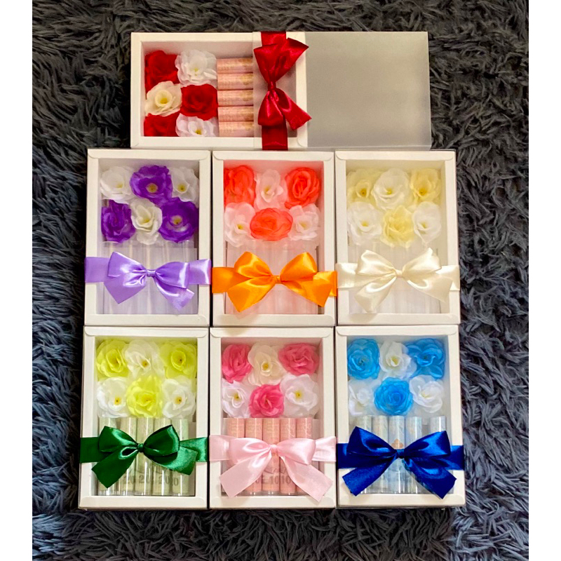 ของขวัญ กล่องใส่เงินได้ 5 ใบ (ฝาใส ฝาขุ่นคละแบบ)กล่องวาเลนไทน์ valentines