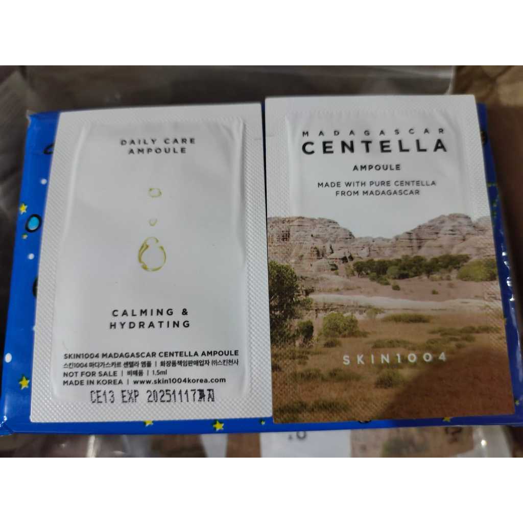 [ 1 แถม 1 ] SKIN1004  Madagascar Centella Ampoule 55 ml. x 2 ชิ้น