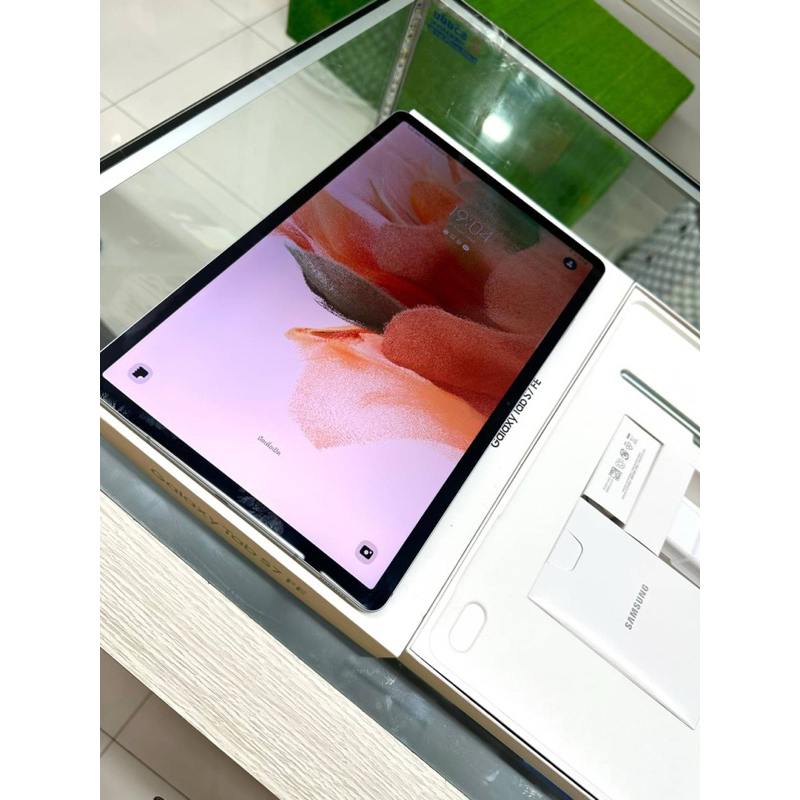 [ส่งไวทันใจ]Samsung Tab S7 FE with S-Pen 4/64GB Wifi+ Cellular สี Green ( โทรศัพท์มือสอง ศูนย์ไทยแท้ )