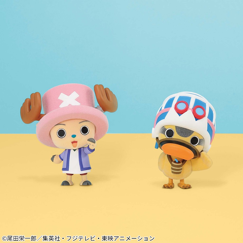 ฟิกเกอร์ One Piece Fluffy Puffy ~ Chopper &amp; Karoo~ จากญี่ปุ่น
