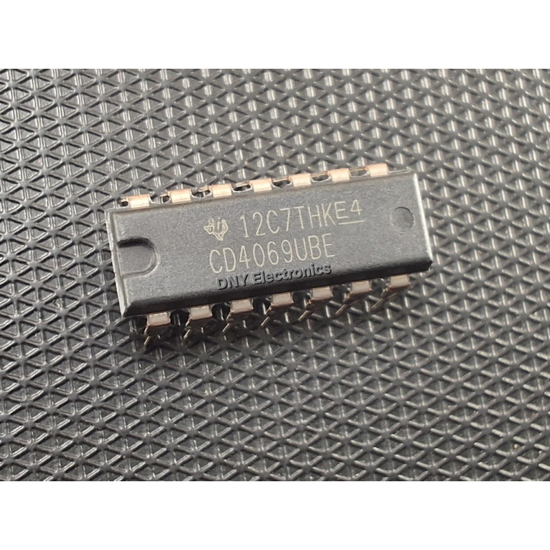 CD4069UBE DIP-14 CD4069 CD 4069 Six Non-Door Invisper Authentic New Original