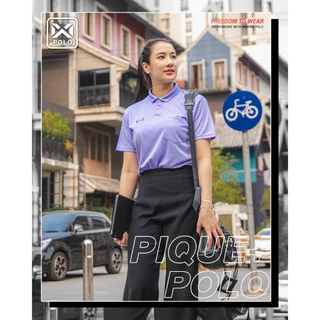 เสื้อโปโล WARRIX มีกระเป๋า วอริกซ์ รหัส 221PLACL30 รุ่น PIQUE PLUS