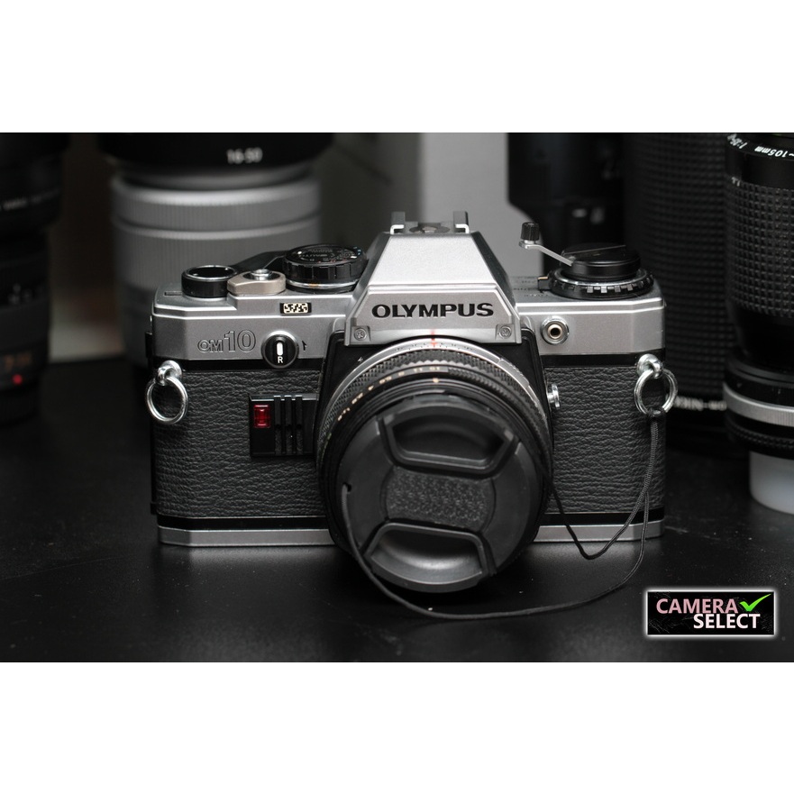 (มือสอง)กล้องฟิล์ม Olympus OM10 +F.zuiko 50mm F1.8 สภาพสวย ใช้งานปกติ
